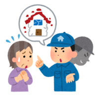 悪質業者のイラスト
