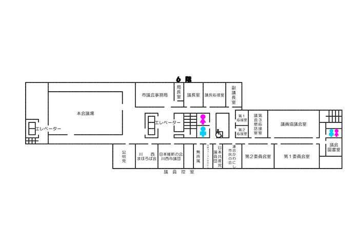 6階案内図