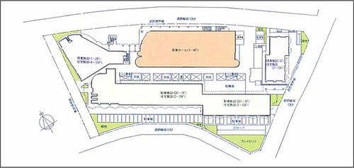 シャンテ川西配置図