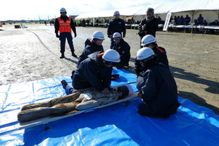 防災訓練の写真1