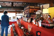ひな人形展の様子