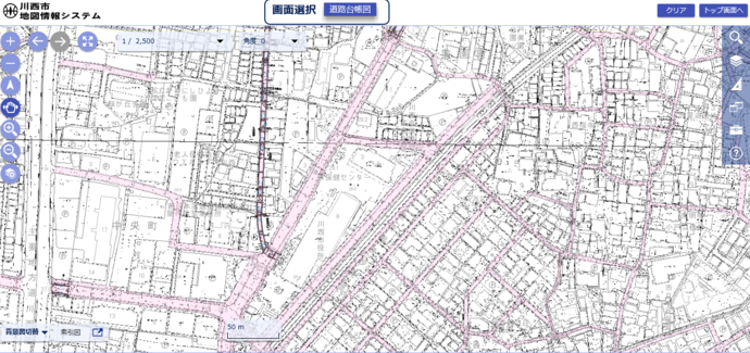 道路台帳図