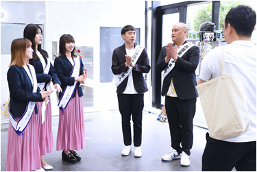 BSよしもと「キクテレミルラジ265」まち自慢うた自慢コーナーで市を紹介