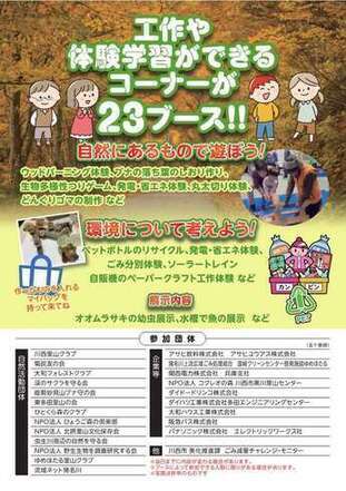 環境フェスタチラシ裏