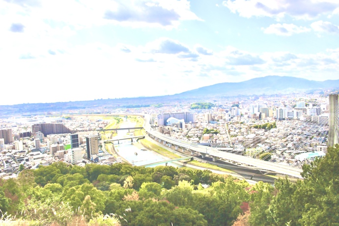 川西市のまちなみ